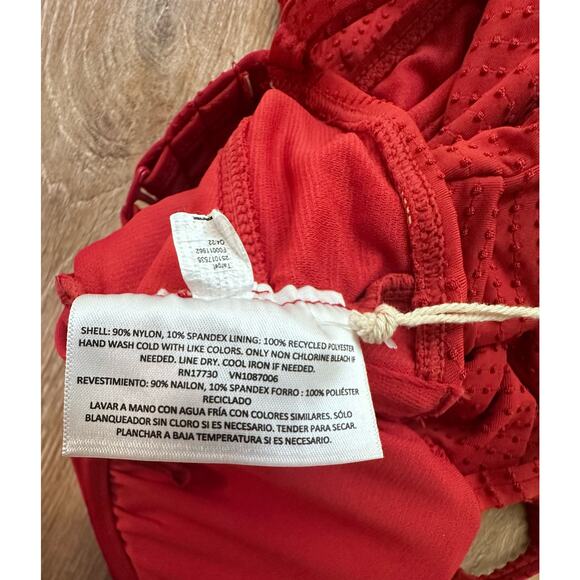 RHODE | One Piece Bathing‎ Suit | Red | NWT | SZ S (4-6) - Picture 6 of 7